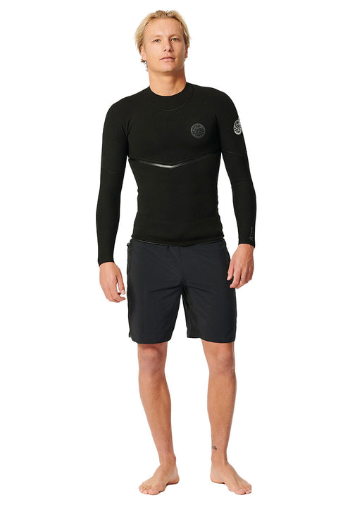 Rip Curl Mens E-Bomb 1.5mm GBS Long Sleeve Wetsuit Jacket