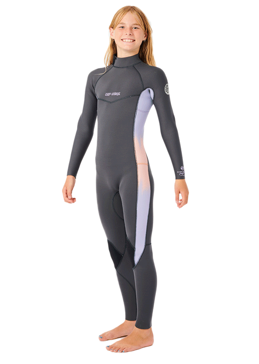 Rip Curl Jnr Dawn Patrol 4/3mm Back Zip GBS Steamer Wetsuit