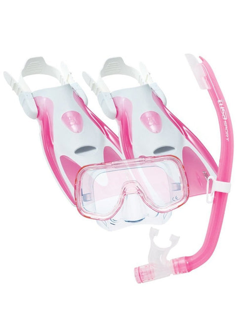 Tusa Sport Mini-KLEIO Hyper-Dry Youth Snorkeling Set