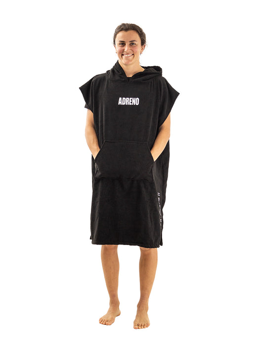 Adreno Hooded Towel - Block Logo