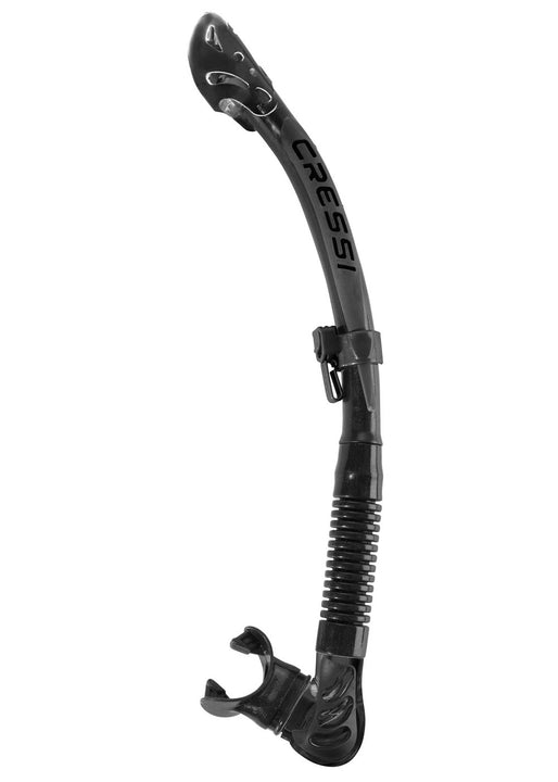 Cressi Alpha Ultra Dry Snorkel - Black