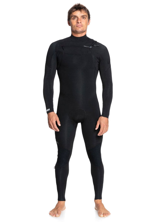 Quiksilver Mens Everyday Sessions 3/2mm Chest Zip Steamer Wetsuit