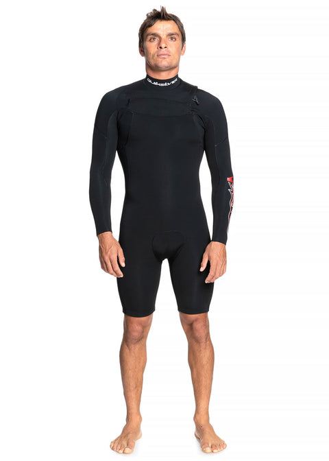 Quiksilver Mens 2/2mm Capsule Sessions Long Sleeve Chest Zip Spring Suit