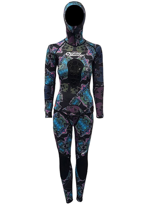 Ocean Hunter Womens Artemis 5mm Open Cell 2 Piece Wetsuit