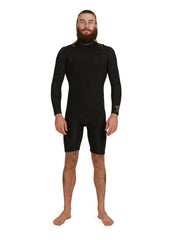Quiksilver Mens Everyday Sessions MW 2/2mm Long Sleeve Chest Zip Spring Suit