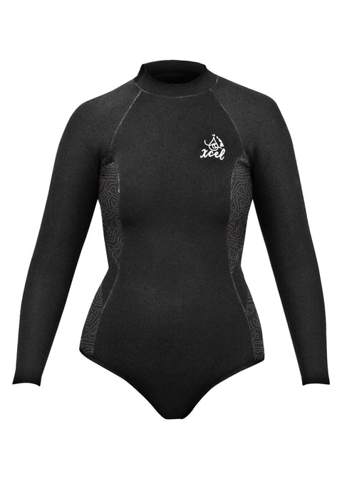 Xcel Womens Axis 3/2mm Long Sleeve Back Zip Spring Suit