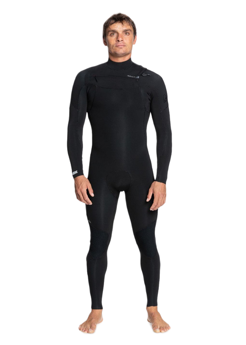 Quiksilver Mens Everyday Sessions 5/4/3mm Chest Zip Steamer Wetsuit