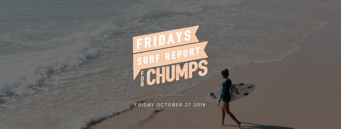 Fridays Surf Report For Chumps