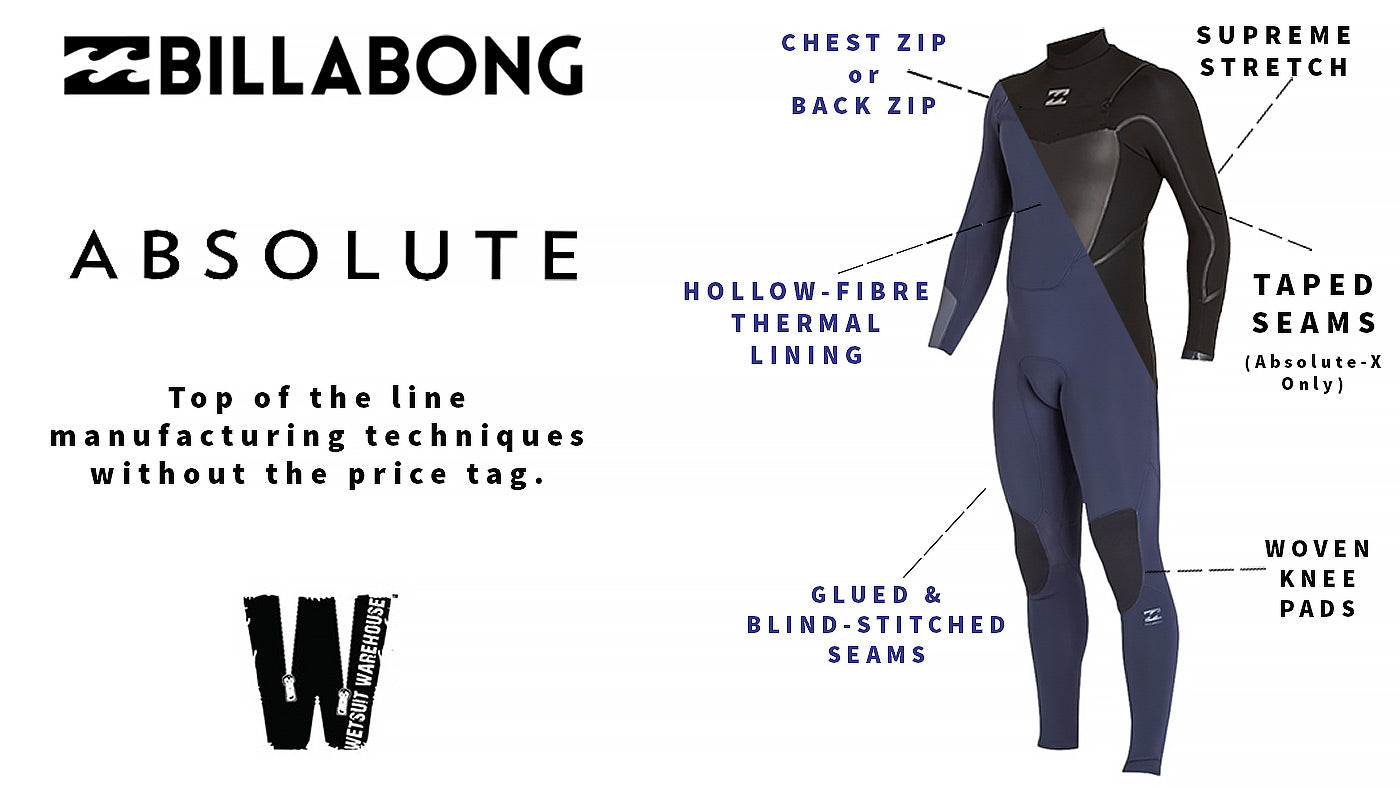 Billabong Absolute Wetsuits