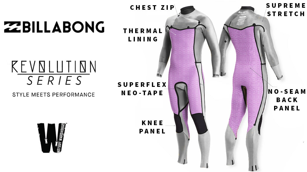 Billabong Revolution Wetsuits