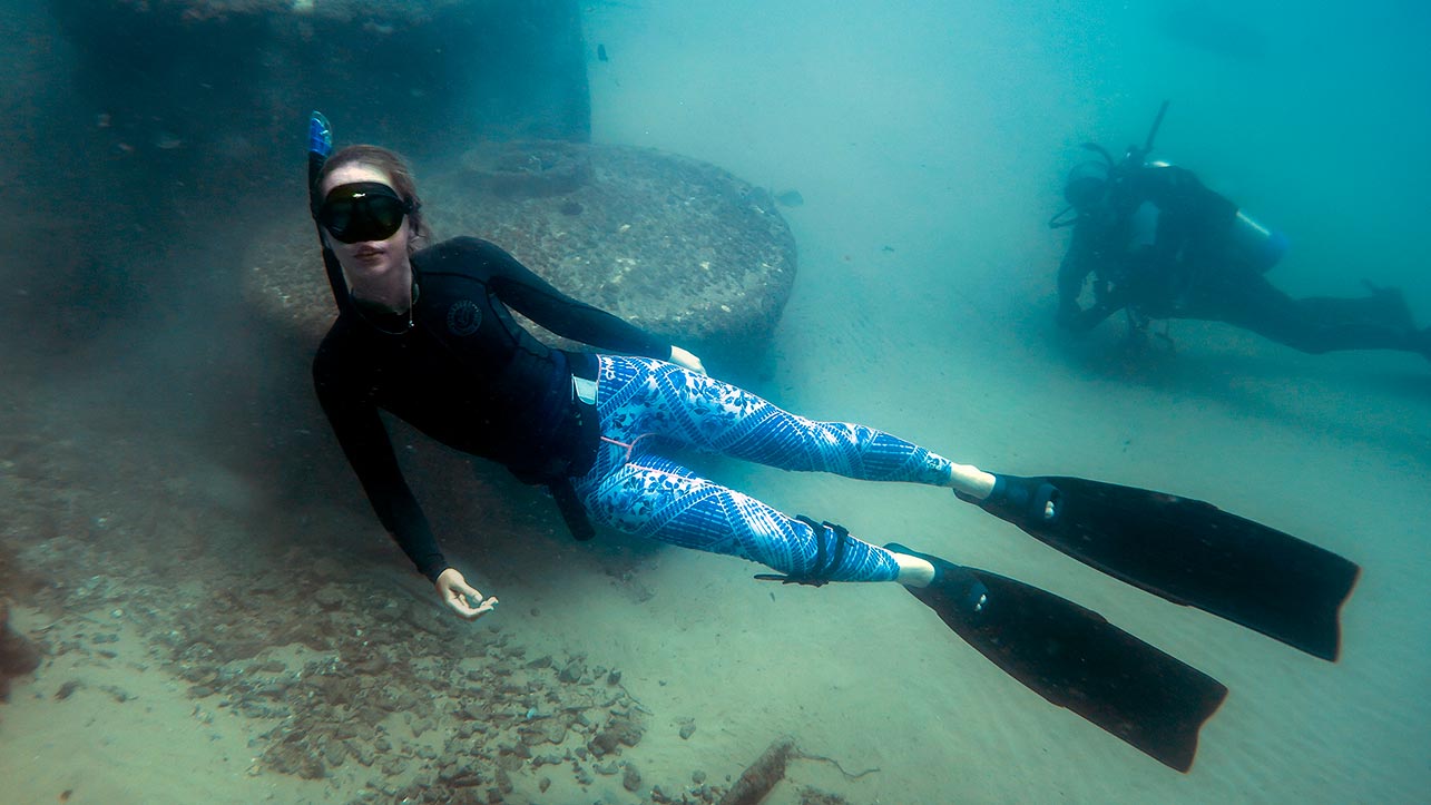 Surf Capsule Skinny Sea Legs - Neoprene Surf Leggings for Women