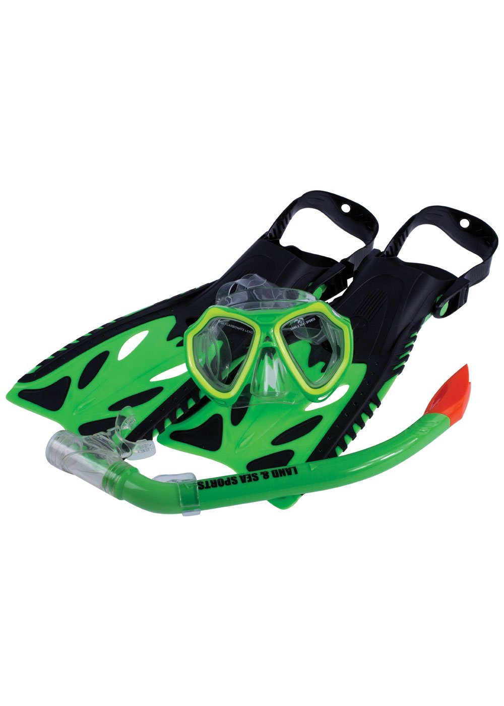 Land & Sea Nipper Snorkel Set - Green