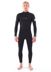 Rip Curl Mens Dawn Patrol 3/2mm Back Zip Steamer Wetsuit