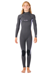 Rip Curl Jnr Dawn Patrol 4/3mm Back Zip GBS Steamer Wetsuit