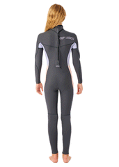 Rip Curl Jnr Dawn Patrol 4/3mm Back Zip GBS Steamer Wetsuit