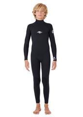 Rip Curl Jnr Dawn Patrol 4/3mm Back Zip GBS Steamer Wetsuit