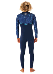 Rip Curl Mens E Bomb 3/2mm Zip Free GBS Steamer Wetsuit