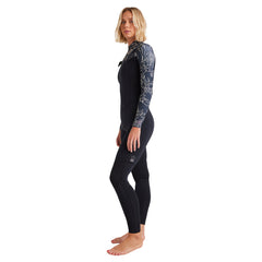 Billabong Womens Salty Dayz 3/2mm CZ Steamer Wetsuit XS / Black/Navy