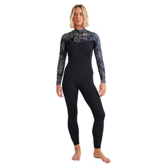 Billabong Womens Salty Dayz 3/2mm CZ Steamer Wetsuit XS / Black/Navy