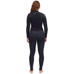 Billabong Womens Synergy 3/2mm CZ Steamer Wetsuit XS / Black