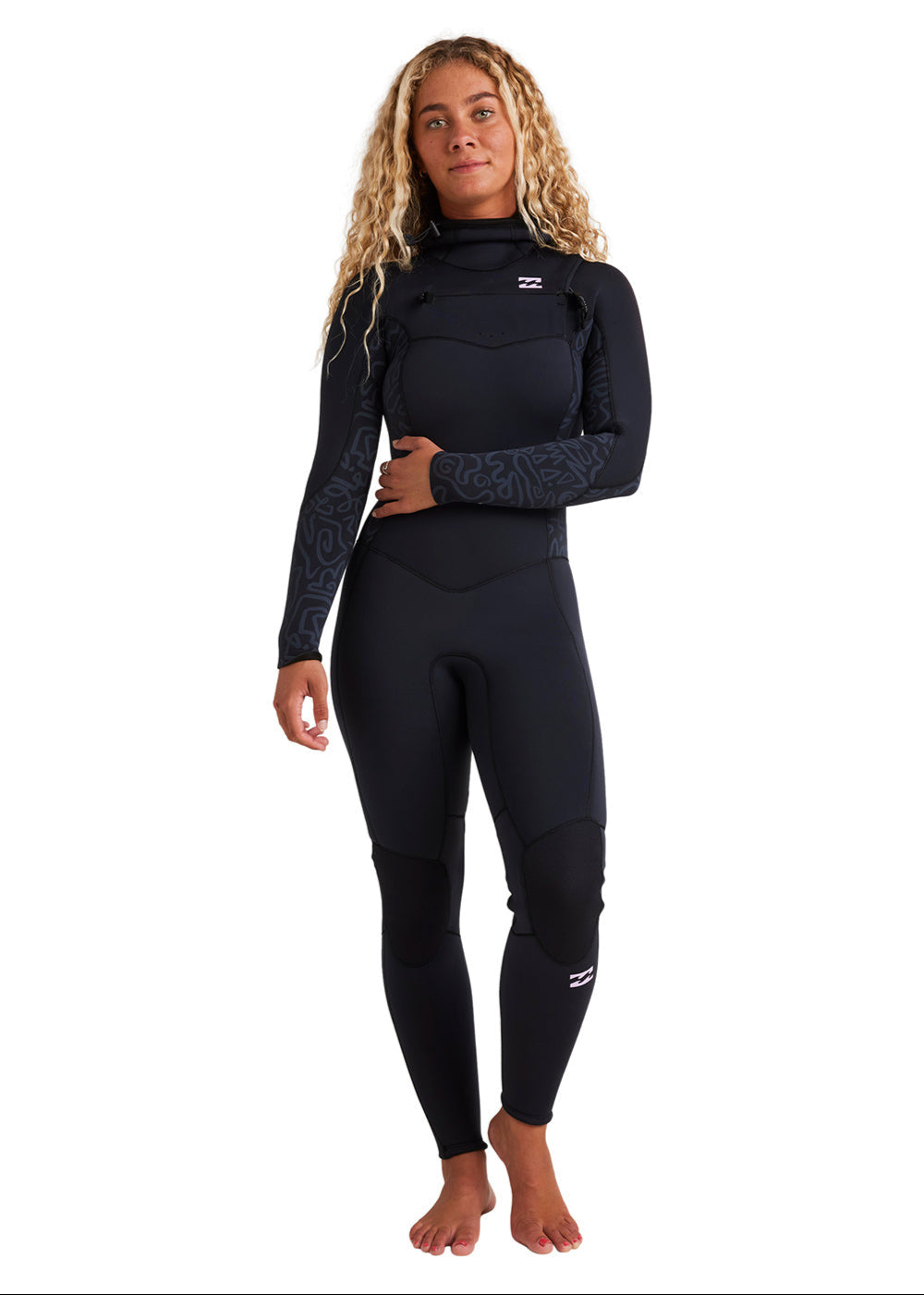 Billabong Womens Synergy 4/3mm CZ Steamer Wetsuit