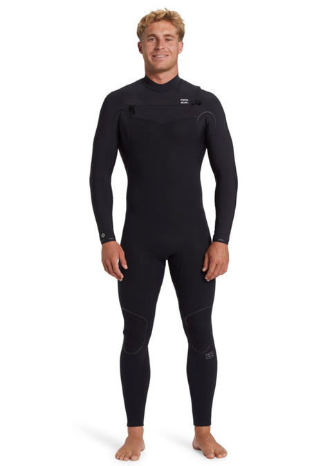 Billabong Mens Furnace Natural 3/2mm CZ Steamer Wetsuit