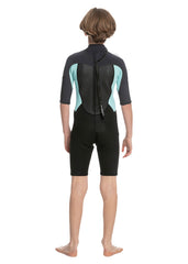 Quiksilver 2mm Prologue Boys Back Zip Spring Suit Wetsuit