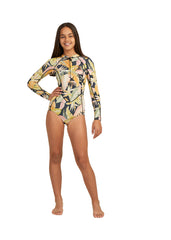 Billabong Girls Salty Dayz 2mm FZ LS Spring Suit 2 / Multi