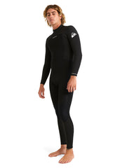 Quiksilver Mens Prologue 3/2mm BZ FL Steamer Wetsuit S / Black