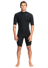 Quiksilver Mens Everyday Sessions 2mm BZ SS Spring Suit Wetsuit S / Black