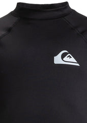 Quiksilver Boys UPF50 LS Lycra Rash Guard XS / Black