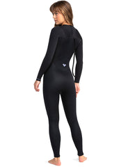 Roxy Womens Prologue 4/3mm BZ FL Steamer Wetsuit 4 / Black