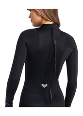 Roxy Womens Prologue 2mm BZ FL LS Spring Suit Wetsuit 2 / Black