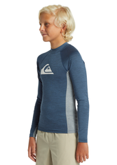 Quiksilver Boys UPF50 Comp LS Rash Vest