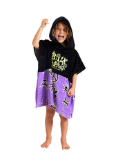 Billabong Toddler Boys Hooded Towel OS / Black/Multi