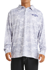 Billabong Mens FISHO UPF50 LS Lifestyle Shirt