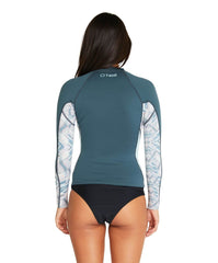 ONeill Womens 1.5mm Bahia Front Zip Wetsuit back