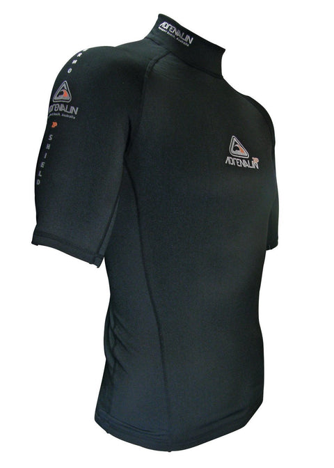 Adrenalin 2P Thermal short Sleeve Rash Guard black  buy online rashie