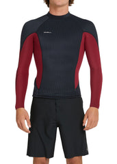 ONeill Mens Hyperfreak 1.5mm Tb3X Long Sleeve Wetsuit Jacket