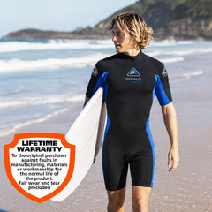 Adrenalin Mens Aquasport 2mm Spring Suit Wetsuit