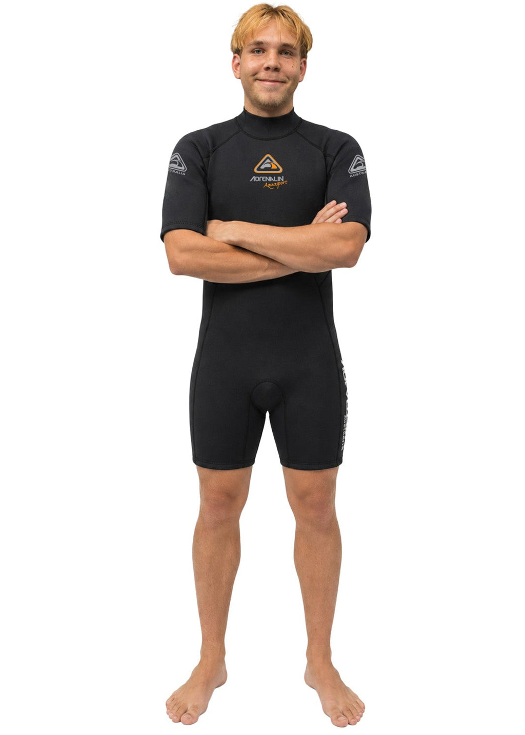 Adrenalin Mens Aquasport 2mm Spring Suit Wetsuit