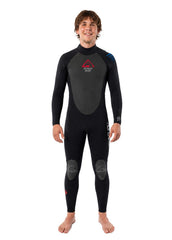 Adrenalin Mens Ballistic Batwing 3/2mm Steamer Wetsuit
