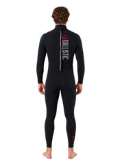 Adrenalin Mens Ballistic Batwing 4/3mm Steamer Wetsuit