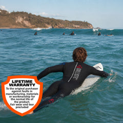 Adrenalin Mens Ballistic Batwing 4/3mm Steamer Wetsuit