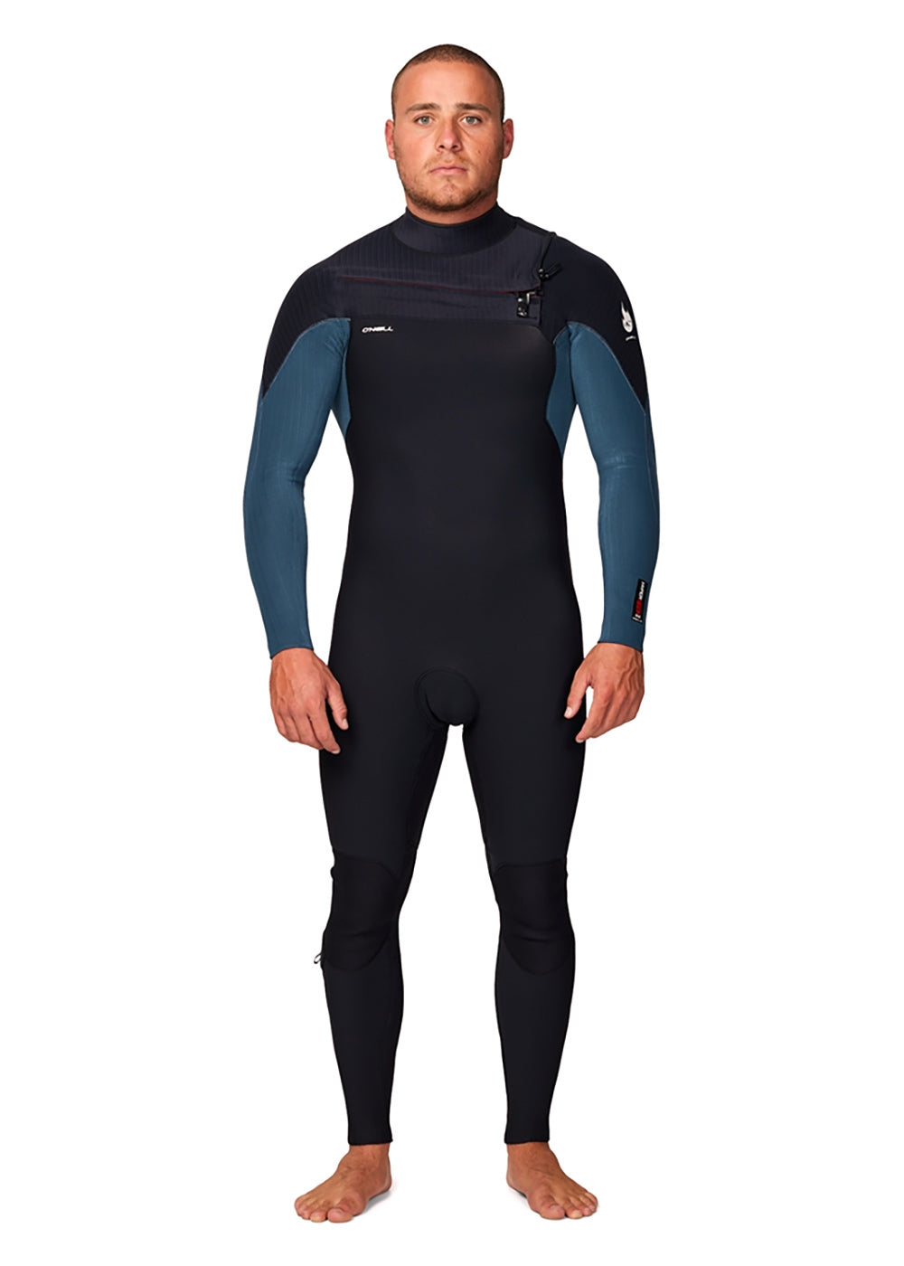 ONeill Mens Hyper Fire 3/2mm CZ Steamer Wetsuit