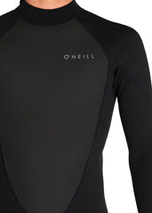 ONeill Mens Factor 3/2mm Back Zip Steamer S / Black