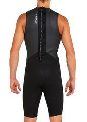 ONeill Mens Reactor II 2mm Back Zip Short John Wetsuit S / Black