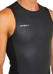 ONeill Mens Reactor II 2mm Back Zip Short John Wetsuit S / Black