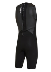 ONeill Mens Reactor II 2mm Back Zip Short John Wetsuit S / Black