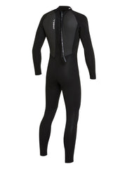 ONeill Mens Reactor 2 Back Zip 3/2mm Steamer Wetsuit S / Black